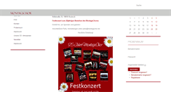Desktop Screenshot of montagschor.de